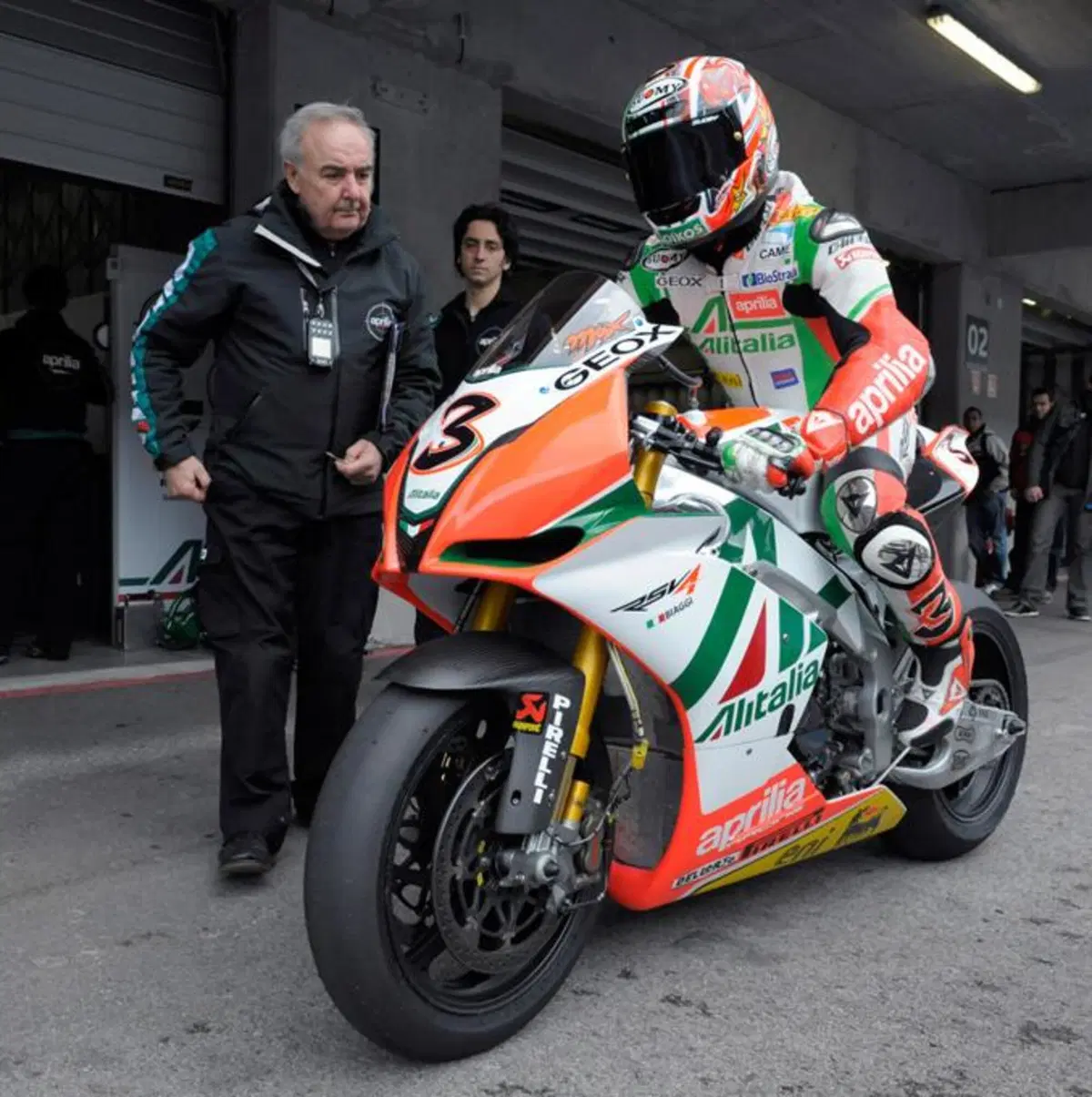 Portimao, pista bagnata. Parlano Checa e Melandri (7)