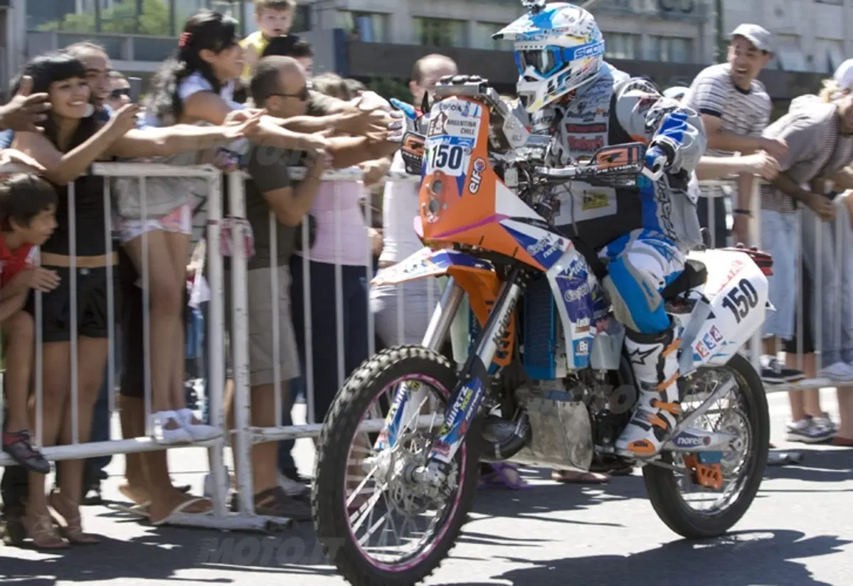 La KTM XC 150 ha corso la Dakar con Belaustegui 