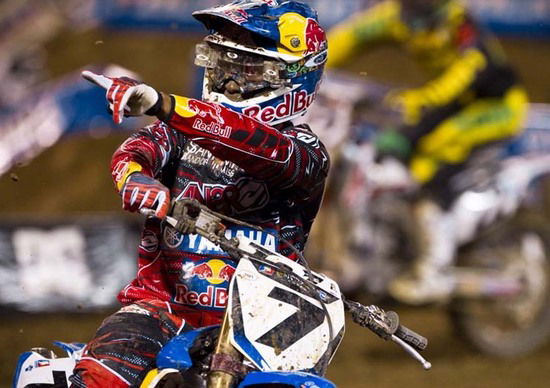 Stewart nell'AMA Supercross di Oakland