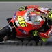 Valentino Rossi sulla Ducati: le prime foto del test di Sepang