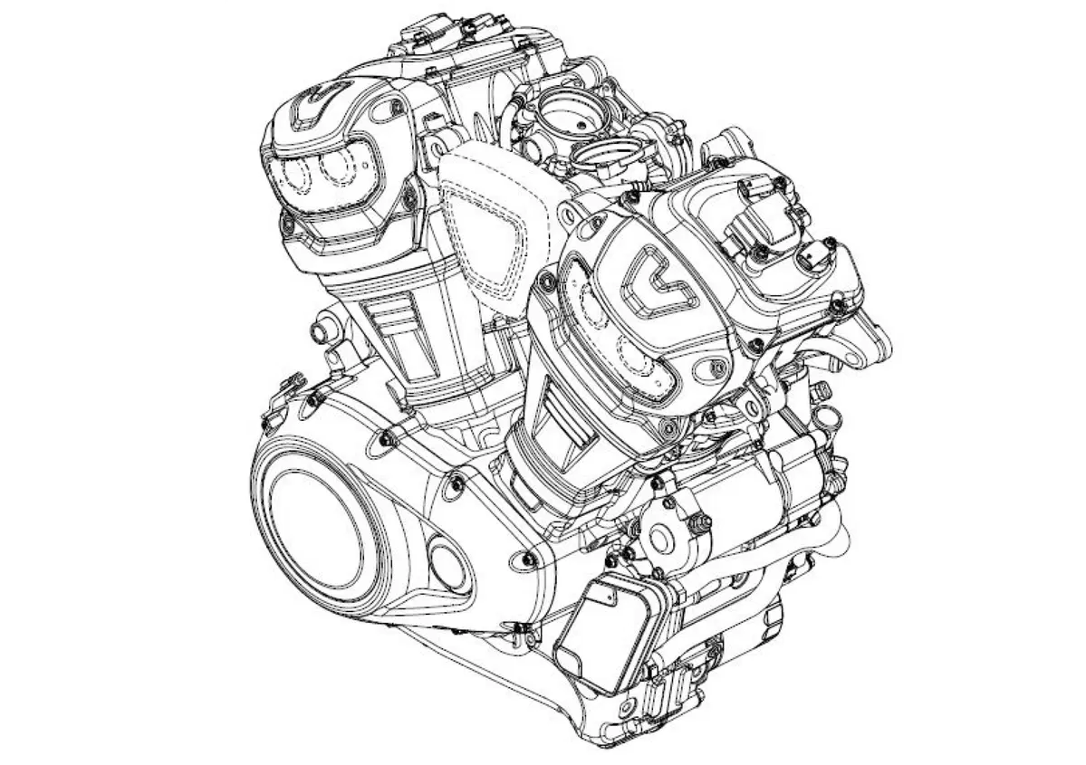 Harley-Davidson: il nuovo motore a V di 60&deg; raffreddato a liquido