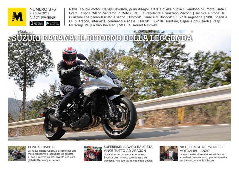 Magazine n&deg; 376, scarica e leggi il meglio di Moto.it 