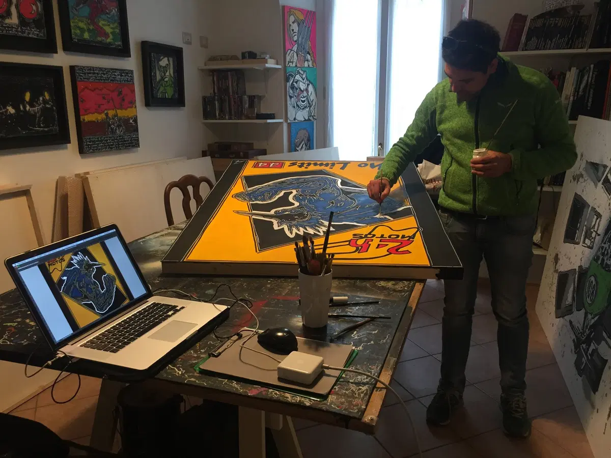 Arte e velocità nella presentazione del team No Limits 