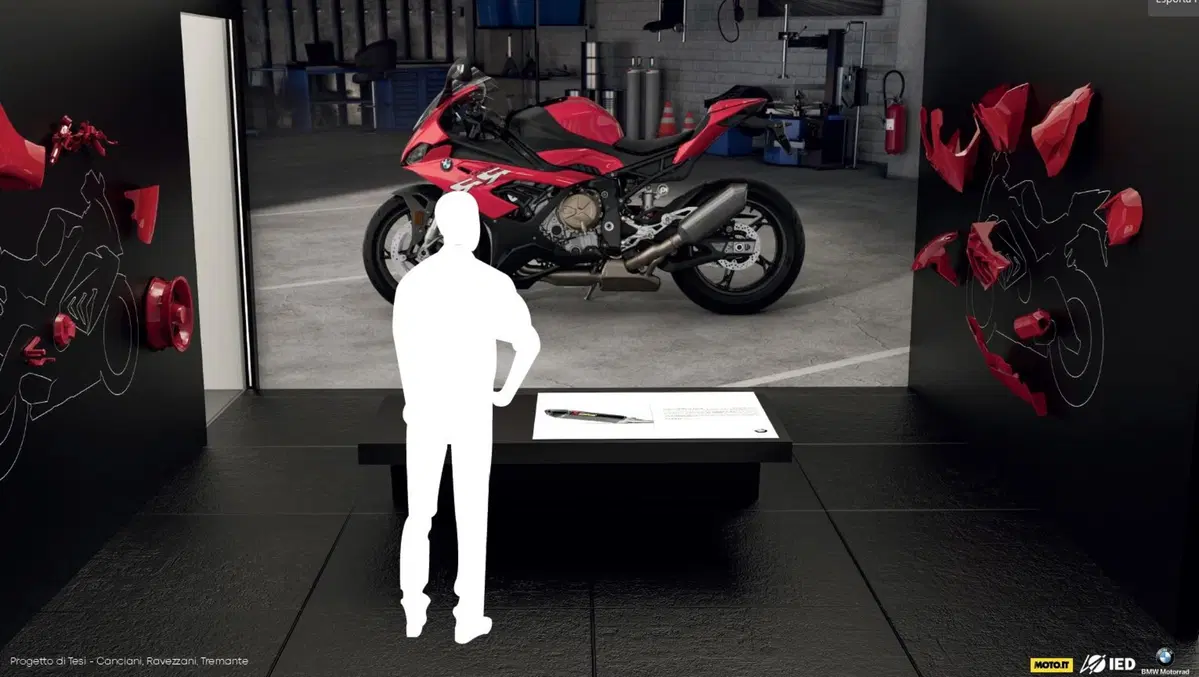 La moto su misura si configura così. I progetti di tesi di IED Milano per BMW (3)