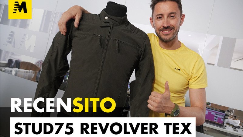 STUD75 Revolver Tex by Wheelup. Recensito giacca urban da moto