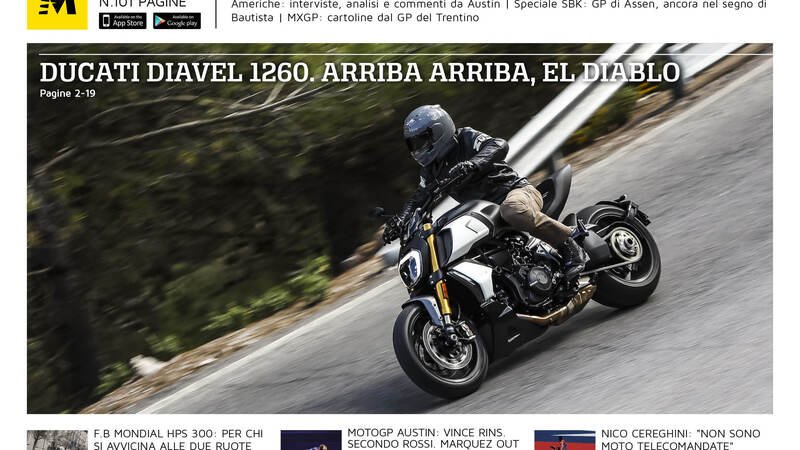 Magazine n&deg; 377, scarica e leggi il meglio di Moto.it 
