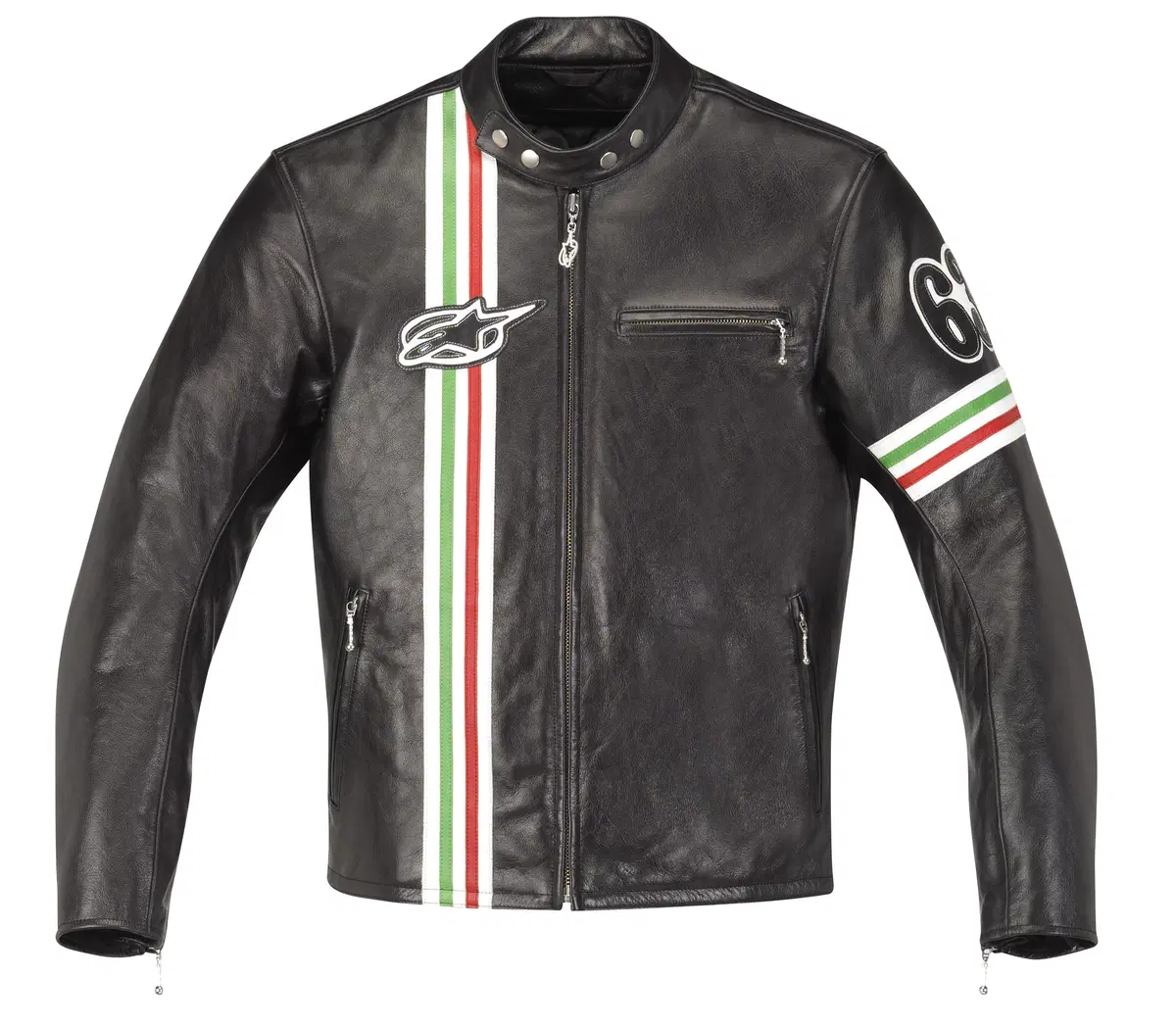 Alpinestars. Giacca in pelle Flat Out (2)