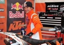 Ken Roczen in gara a Houston con la KTM 350 