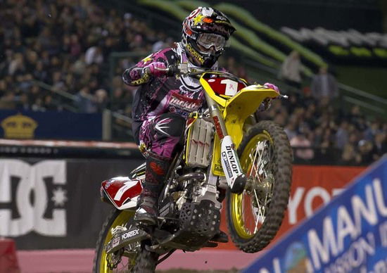 Canard nell'AMA Supercross di Houston