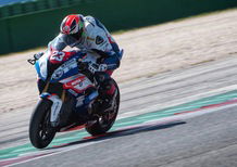 Luca Salvadori: il test della BMW HP4 Race