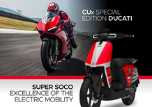 Super Soco lancia il CUx Special Edition Ducati