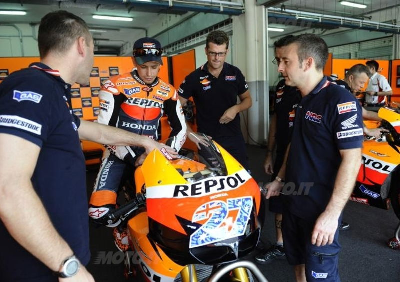 MotoGP. Le Honda volano nei test di Sepang