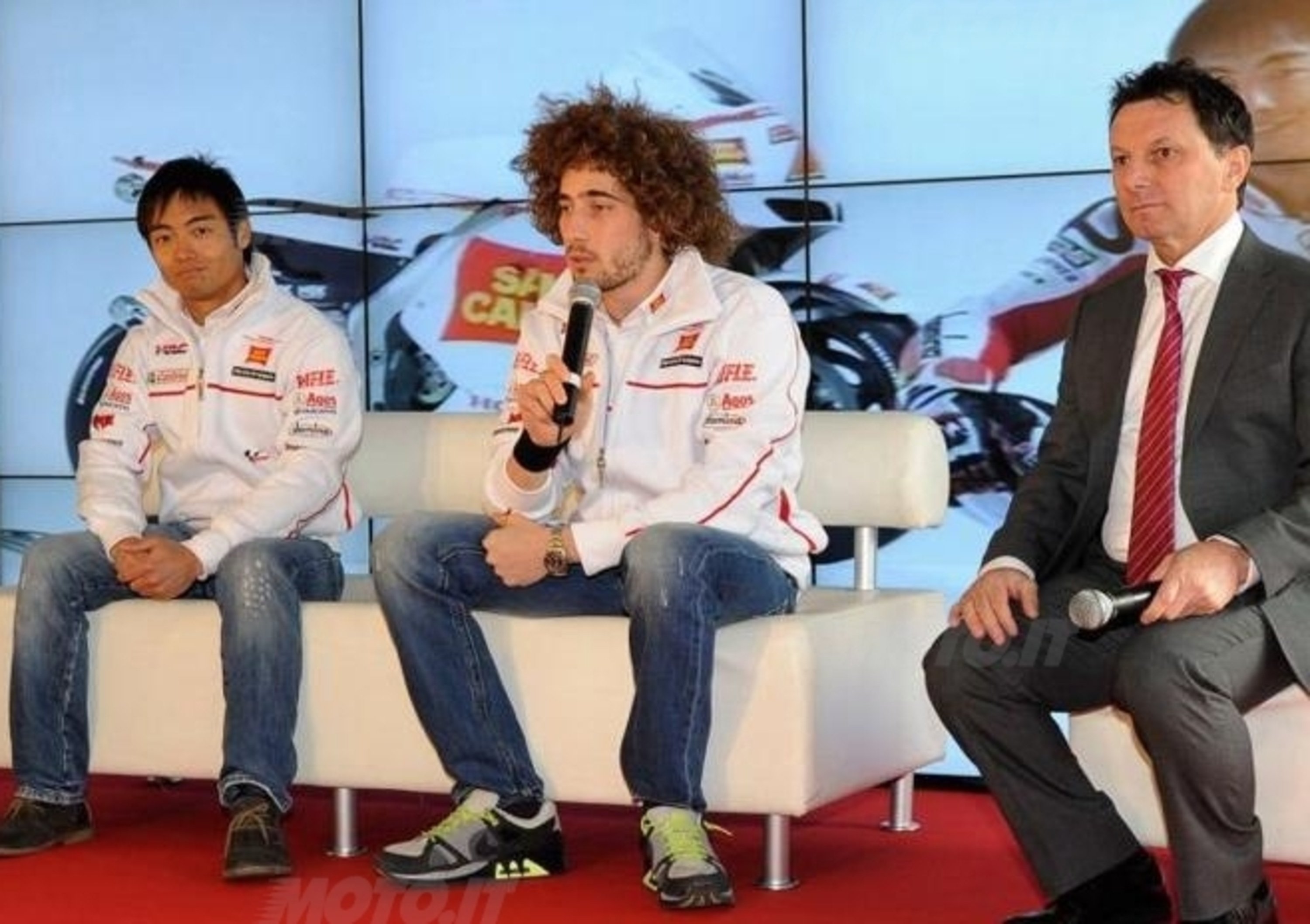 San Carlo Honda Gresini presenta il team 2011