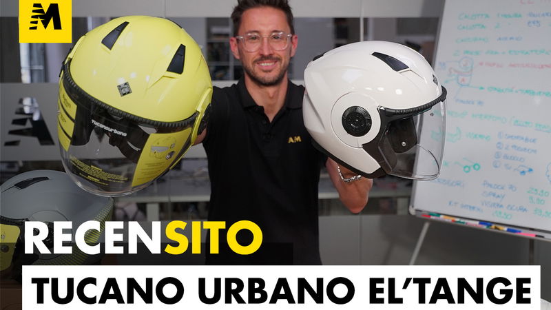 Tucano Urbano El&#039; Tange 1400. Recensito casco jet