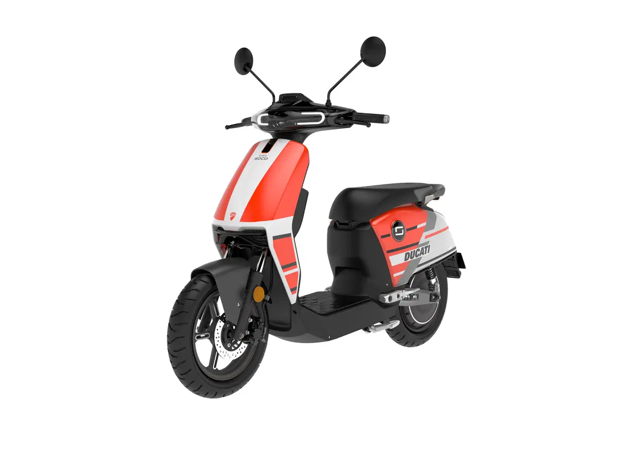 Super Soco CUx: arriva la Limited Edition con livrea Ducati (5)