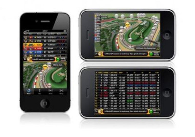 Live Timing MotoGP 2011, l&#039;applicazione ufficiale del Motomondiale