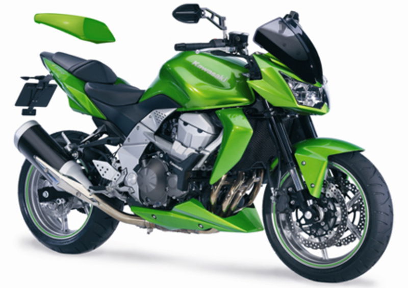 Promozione Kawasaki Z750: cupolino e coprisella in omaggio