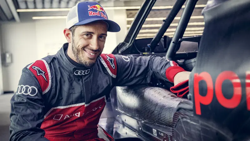 Dovizioso nel DTM con l'Audi RS5!