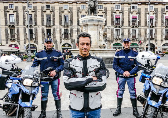 Polizia in azione a Catania