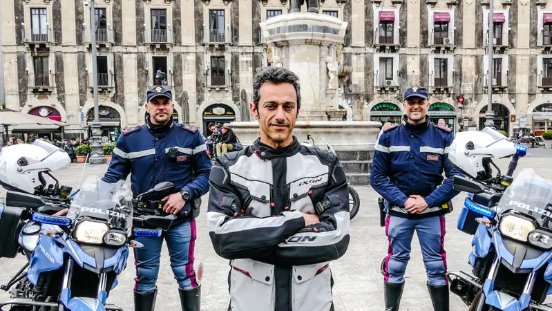 Polizia in azione a Catania