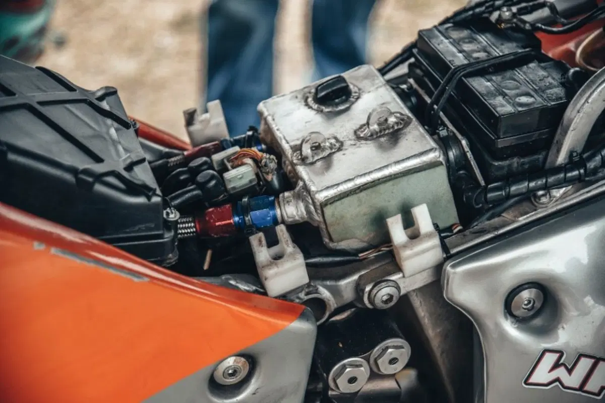 La KTM LC8 950 Rally di Fabrizio e Gioele Meoni (5)