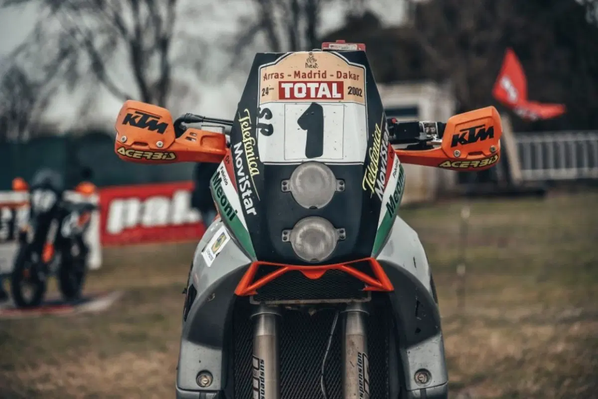 La KTM LC8 950 Rally di Fabrizio e Gioele Meoni (3)