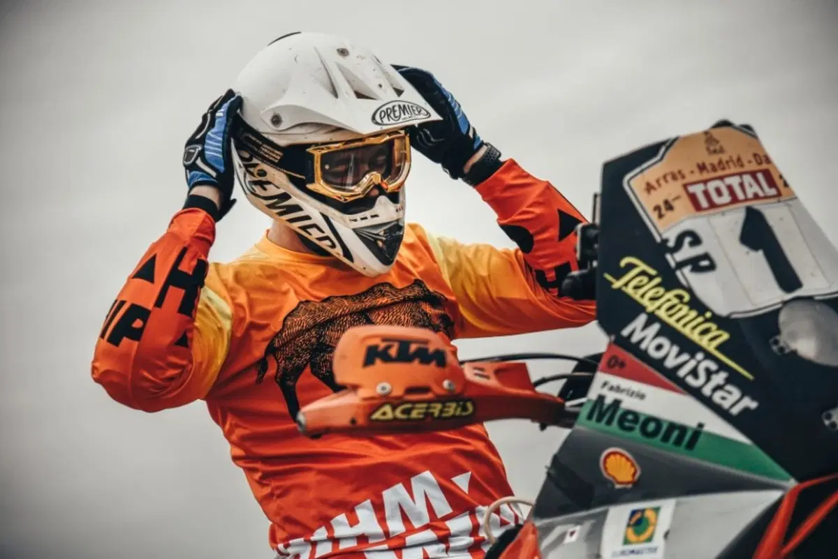La KTM LC8 950 Rally di Fabrizio e Gioele Meoni (4)