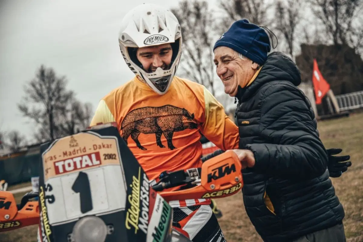 La KTM LC8 950 Rally di Fabrizio e Gioele Meoni (6)