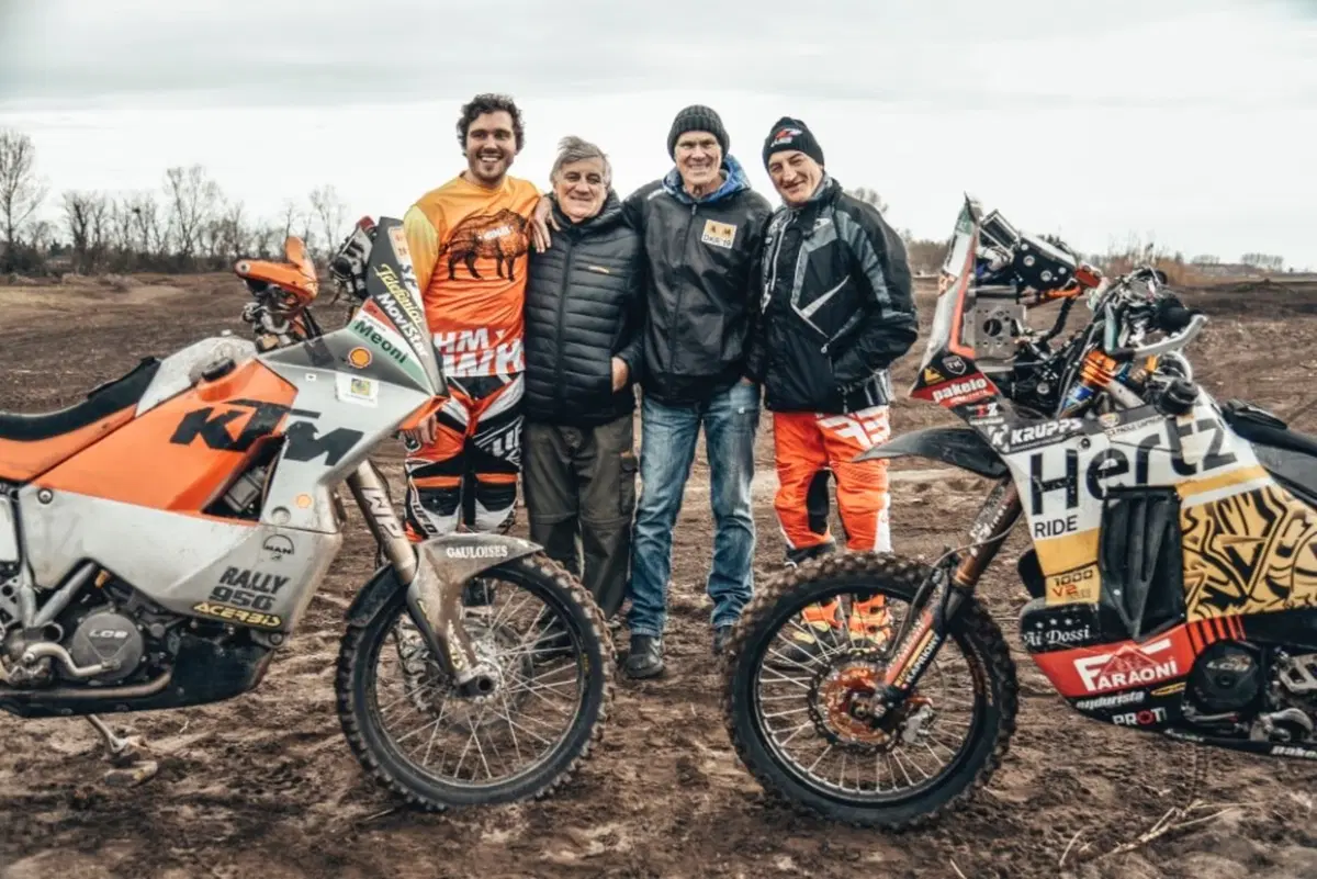 La KTM LC8 950 Rally di Fabrizio e Gioele Meoni (11)