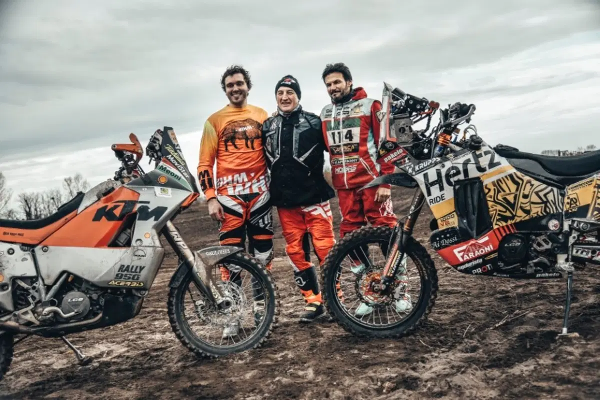 La KTM LC8 950 Rally di Fabrizio e Gioele Meoni (13)