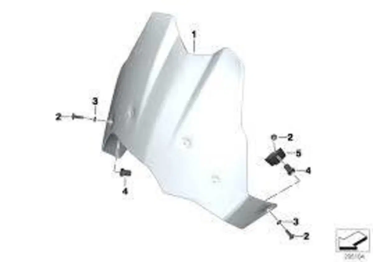 Parabrezza basso F 650/F 800 GS 25% sconto BMW (2)