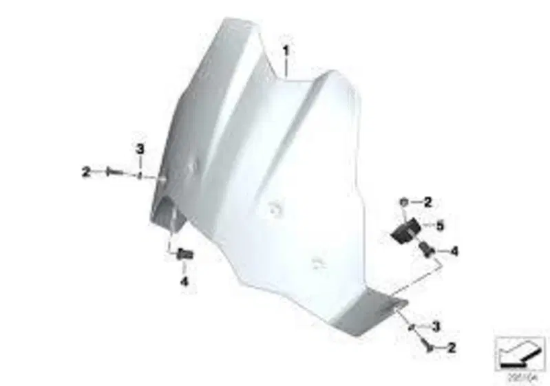 Parabrezza basso F 650/F 800 GS 25% sconto BMW (2)