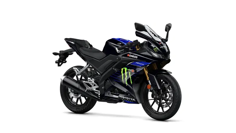 Yamaha YZF-R125 Monster Energy 2019: MotoGP replica