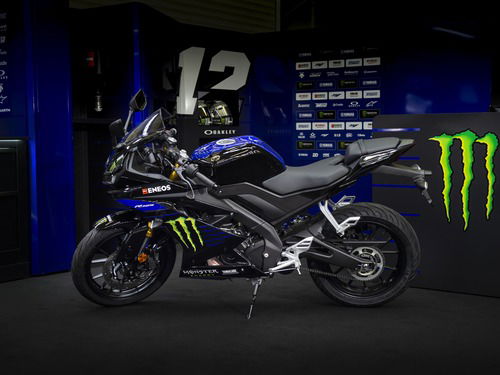 Yamaha YZF-R125 Monster Energy 2019: MotoGP replica (5)