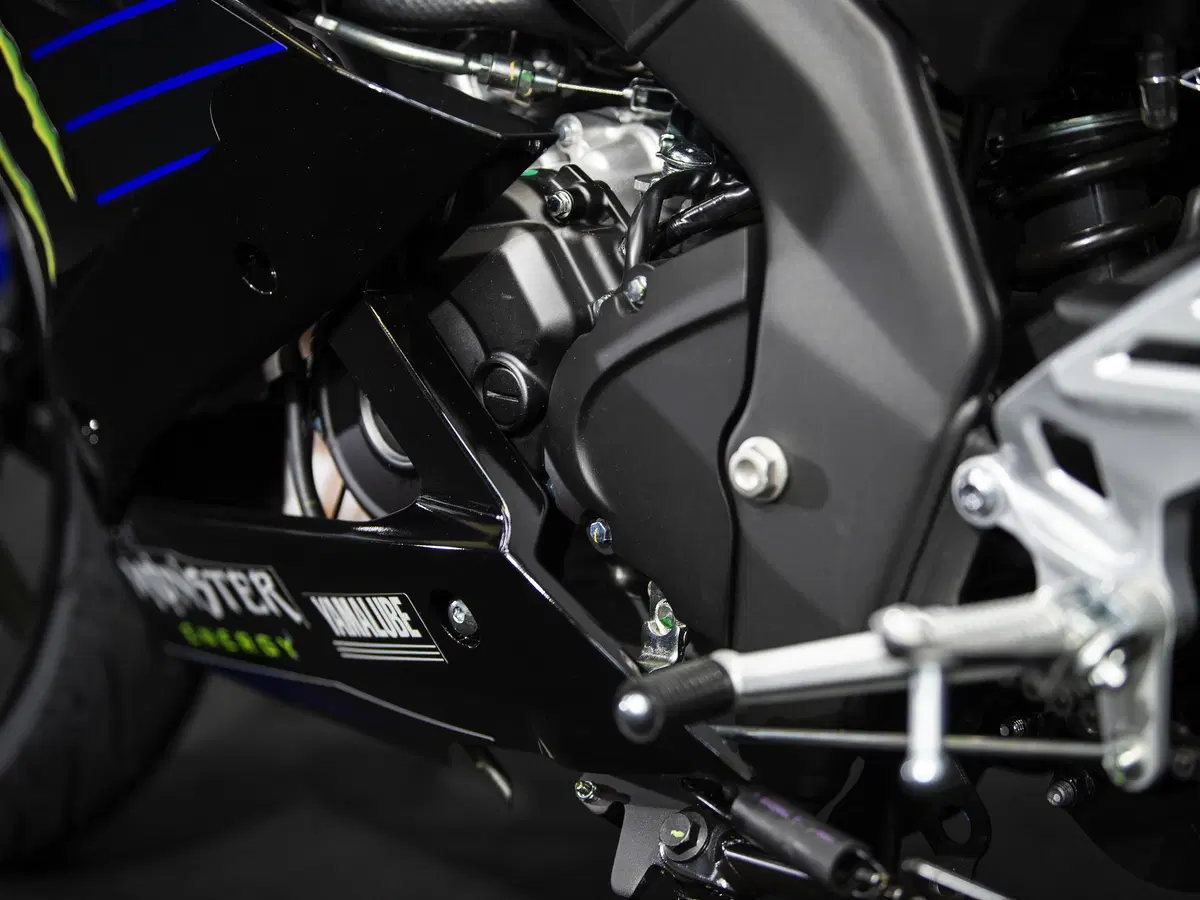 Yamaha YZF-R125 Monster Energy 2019: MotoGP replica (15)
