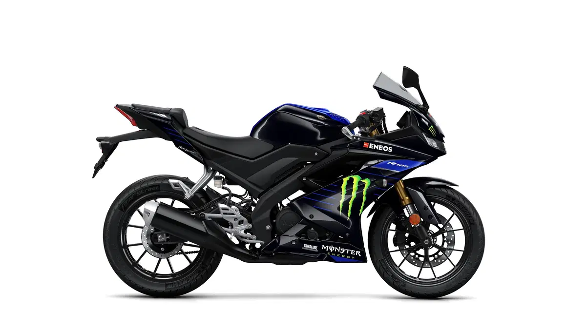 Yamaha YZF-R125 Monster Energy 2019: MotoGP replica
