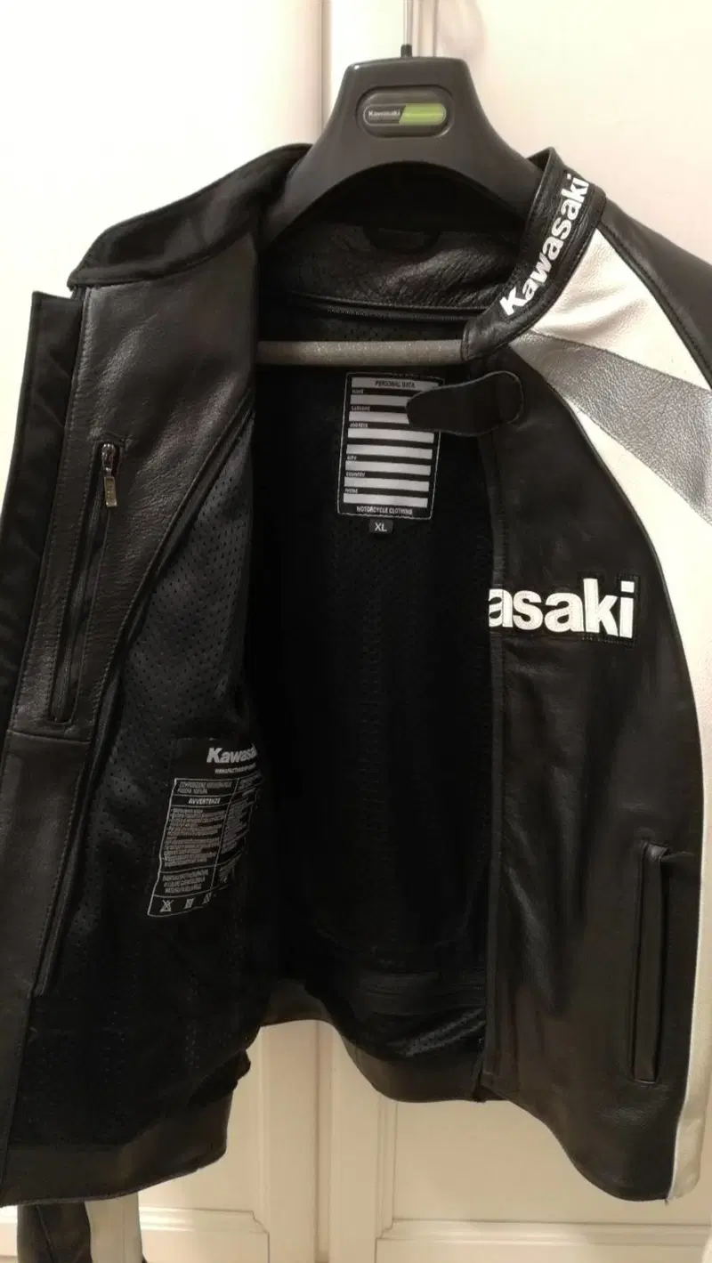 Giubbotto in pelle Kawasaki (3)