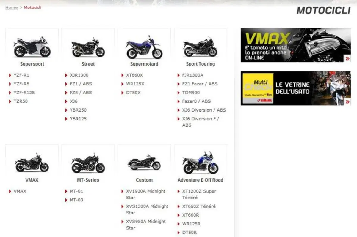 Yamaha-Motor.it: un nuovo sito per un nuovo modo di comunicare (5)