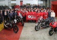 Moto Guzzi: festa grande a Mandello per il 90° anniversario della Casa