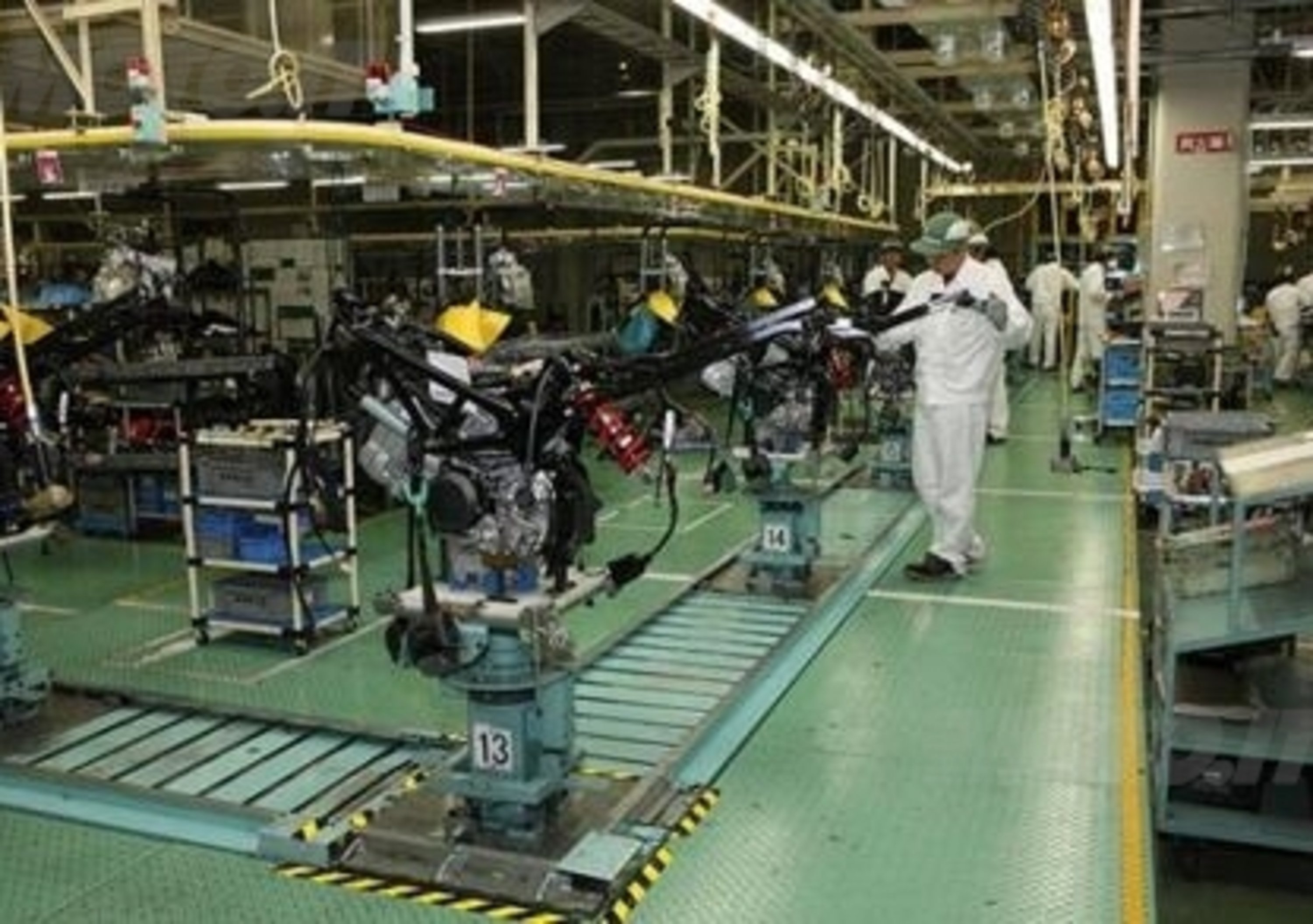 Giappone: ferma l&#039;industria motociclistica