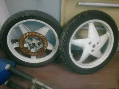 cerchi completi di gomme gilera bullit 50