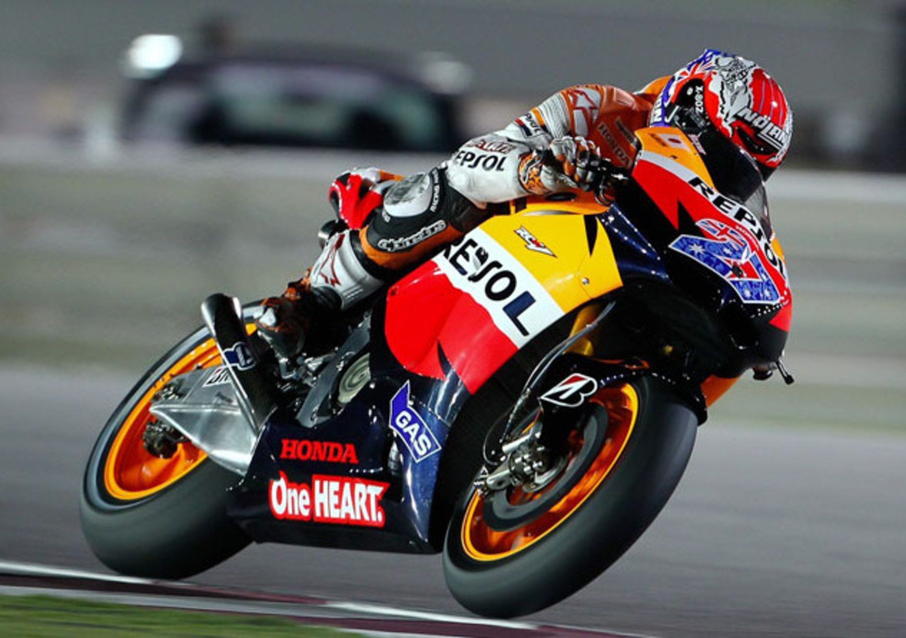 MotoGP, qualifiche GP del Qatar. Stoner e Pedrosa i piloti da battere