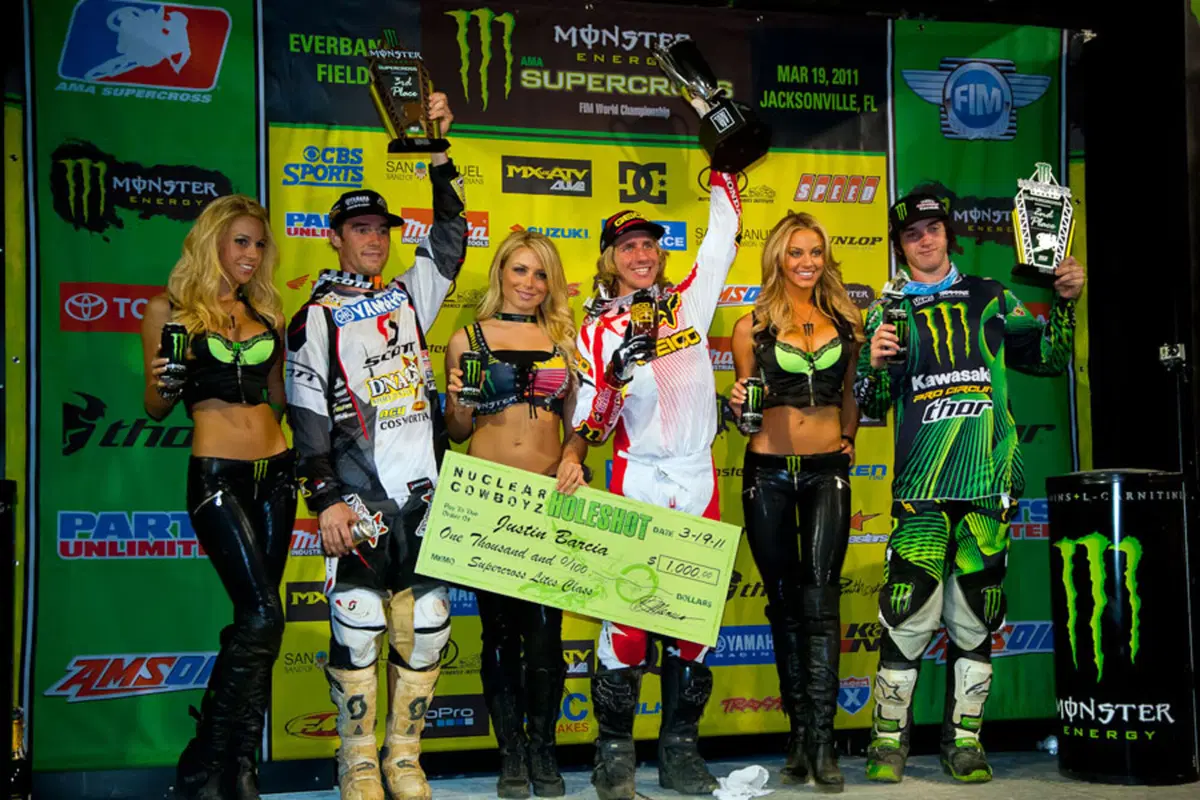 AMA Supercross FIM. A Jacksonville vince Trey Canard (2)