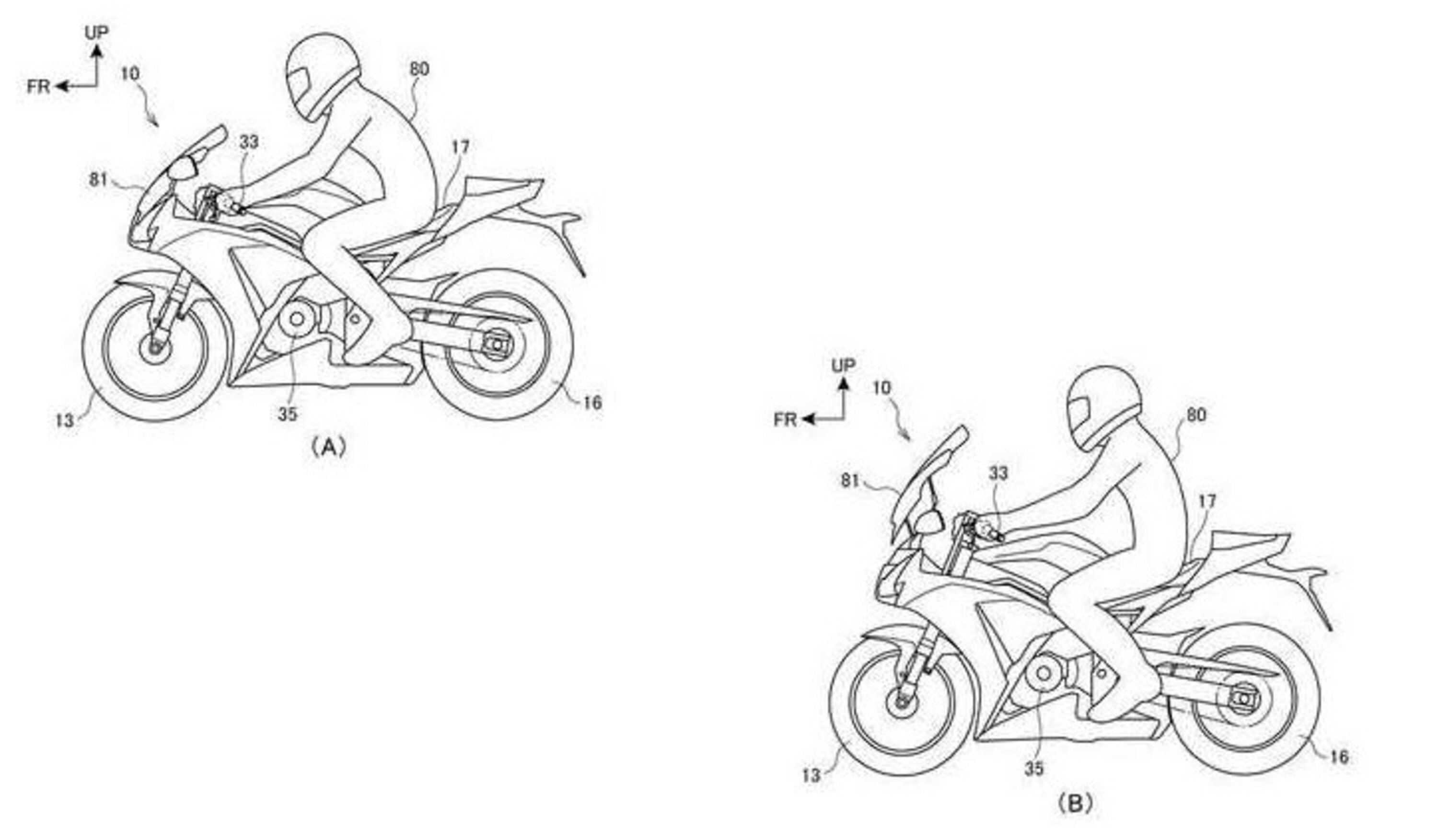 Honda: un brevetto per la posizione di guida variabile