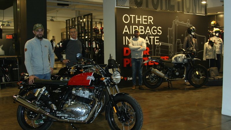Royal Enfield &amp; Dainese Roma: coppia vincente!