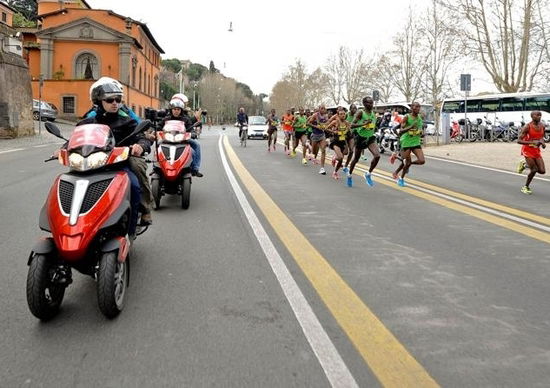  Piaggio Mp3 Yourban alla XVII Maratona di Roma