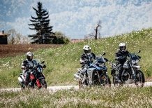 Moto Guzzi V85TT, KTM 790 Adventure e BMW F850GS ADV: comparativa maxienduro 2019