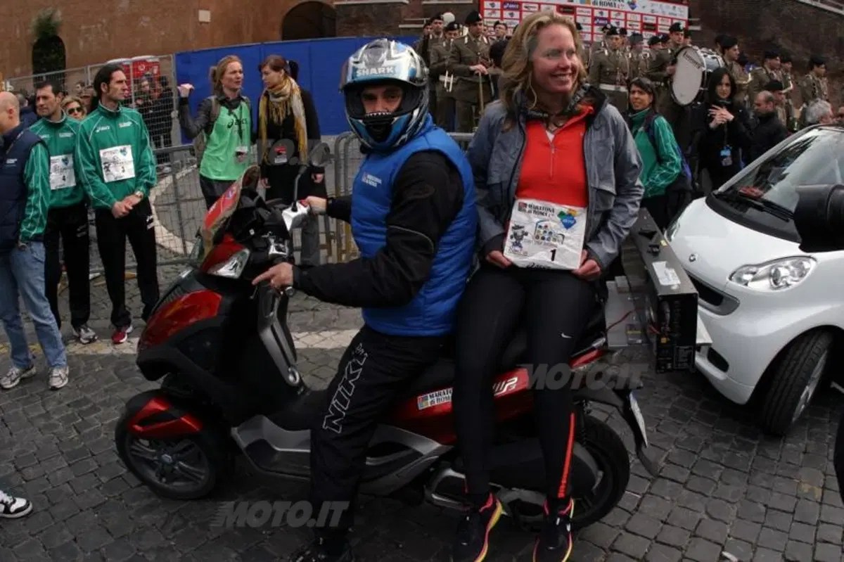  Piaggio Mp3 Yourban alla XVII Maratona di Roma (4)
