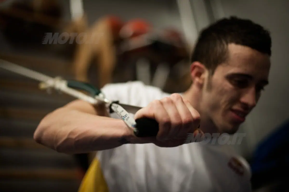 Andrea Dovizioso "festeggia" il compleanno in palestra (10)