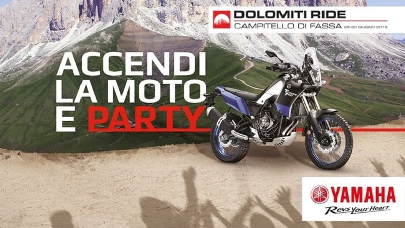 Yamaha Dolomiti Ride 2019: si torna a Campitello di Fassa